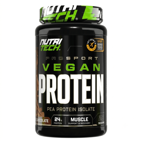 2026/06/1000042929.png NUTRITECH PROSPORT VEGAN PROTEIN INFORMED SPORT TESTED 908g – 28 Servings