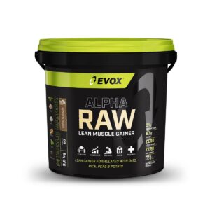 2026/06/1000045017-1.jpg Evox Alpha Raw Lean Muscle Gainer – 3kg / Vanilla