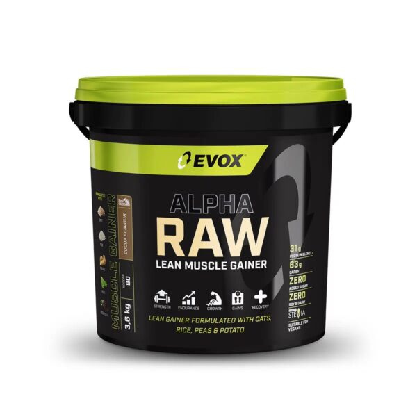 2026/06/1000045017-1.jpg Evox Alpha Raw Lean Muscle Gainer – 3kg / Vanilla
