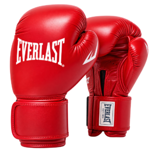 Pro Leather Hook and Loop Training Boxing Gloves