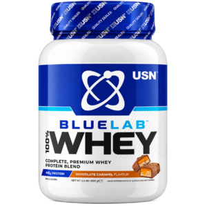 USN BlueLab 100% Whey — Chocolate Caramel, 908 g