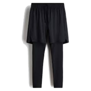2026/10/1000123666.png Black Training Shorts with Compression Leggings