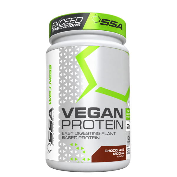 Vegan Protein Chocolate Mocha Tub SSA Vegan Protein